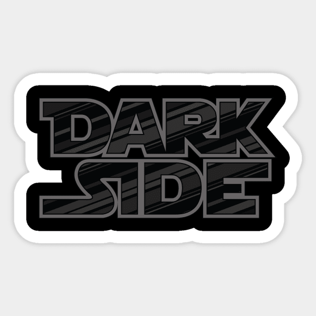 Dark Side Sticker by Pufahl